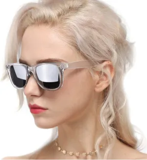 Myiaur Classic Sunglasses for Women Polarized Driving Anti-Glare UV Protection
