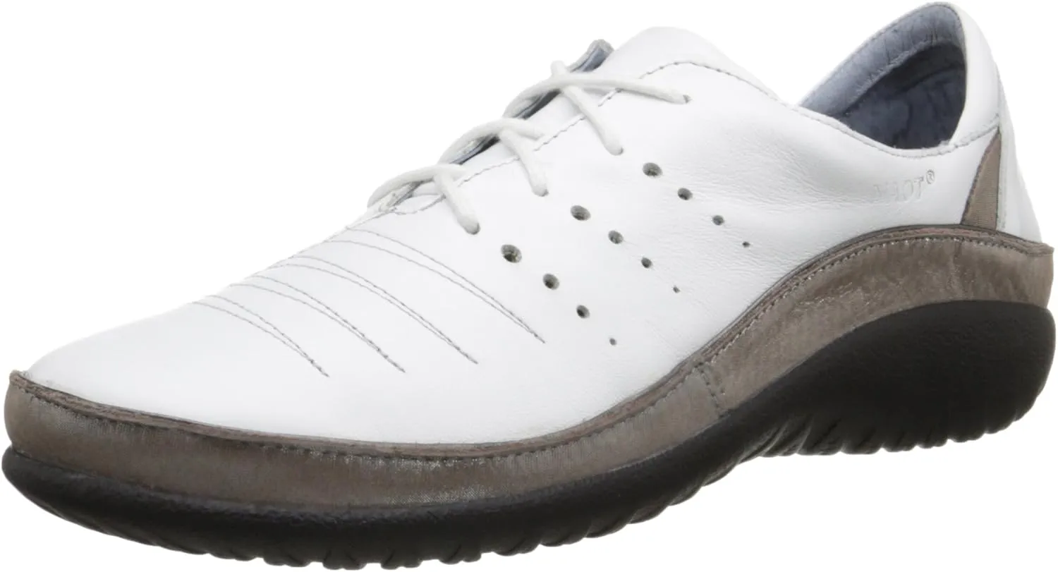 NAOT Footwear Women’s Kumara Lace Up Oxford with Cork Footbed and Arch Support Footbed - Lace Up Shoe - Comfort and Support- Slip Resistant - Lightweight and Perfect for Travel