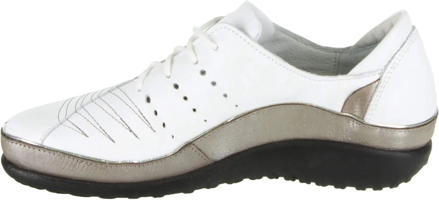 NAOT Footwear Women’s Kumara Lace Up Oxford with Cork Footbed and Arch Support Footbed - Lace Up Shoe - Comfort and Support- Slip Resistant - Lightweight and Perfect for Travel