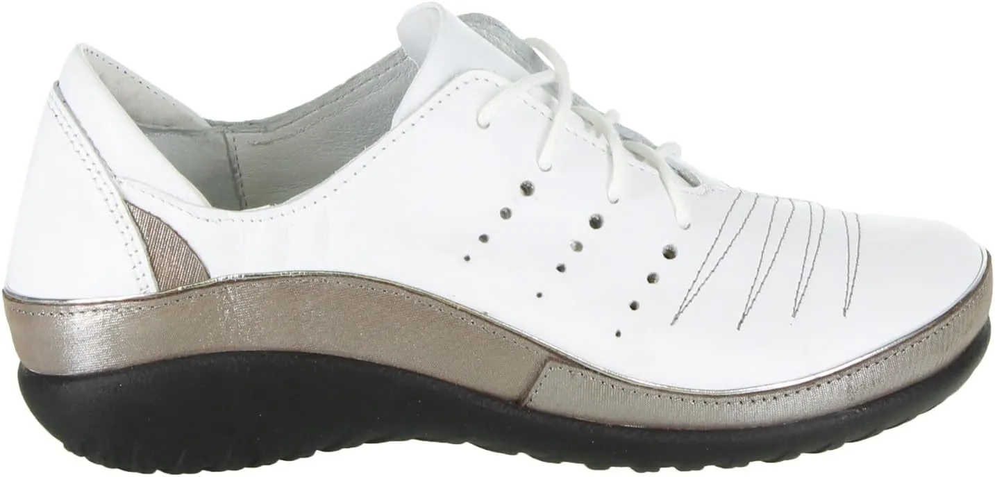 NAOT Footwear Women’s Kumara Lace Up Oxford with Cork Footbed and Arch Support Footbed - Lace Up Shoe - Comfort and Support- Slip Resistant - Lightweight and Perfect for Travel
