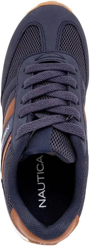 Nautica Kids Boys Casual Lace-Up Fashion Sneakers Oxford Comfortable Walking Shoe (Big Kid - Little Kid - Toddler)