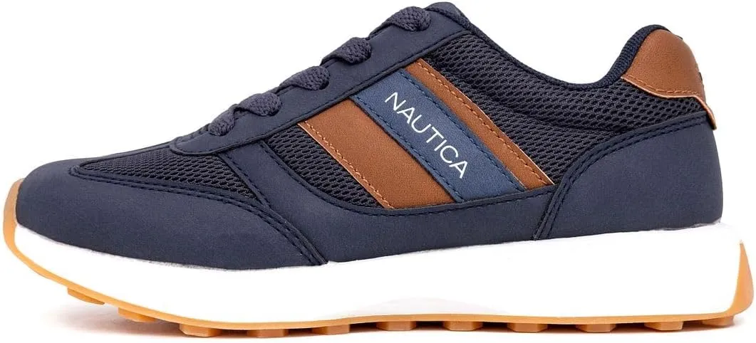 Nautica Kids Boys Casual Lace-Up Fashion Sneakers Oxford Comfortable Walking Shoe (Big Kid - Little Kid - Toddler)