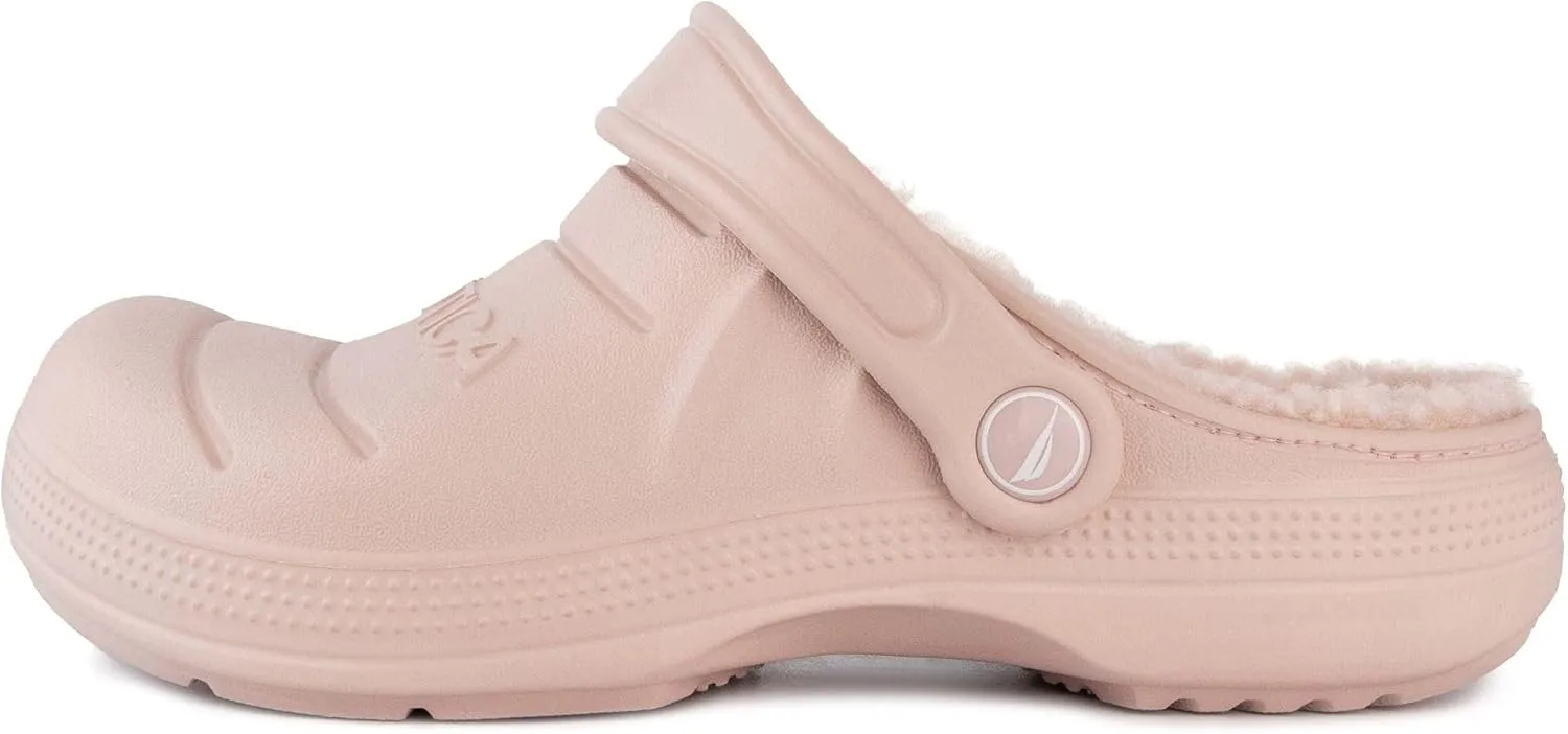 Nautica Women's Clogs - Athletic Sports Sandal - Water Shoes Slip-On with Adjustable Back Strap - Beach Sports Shoe - River Edge