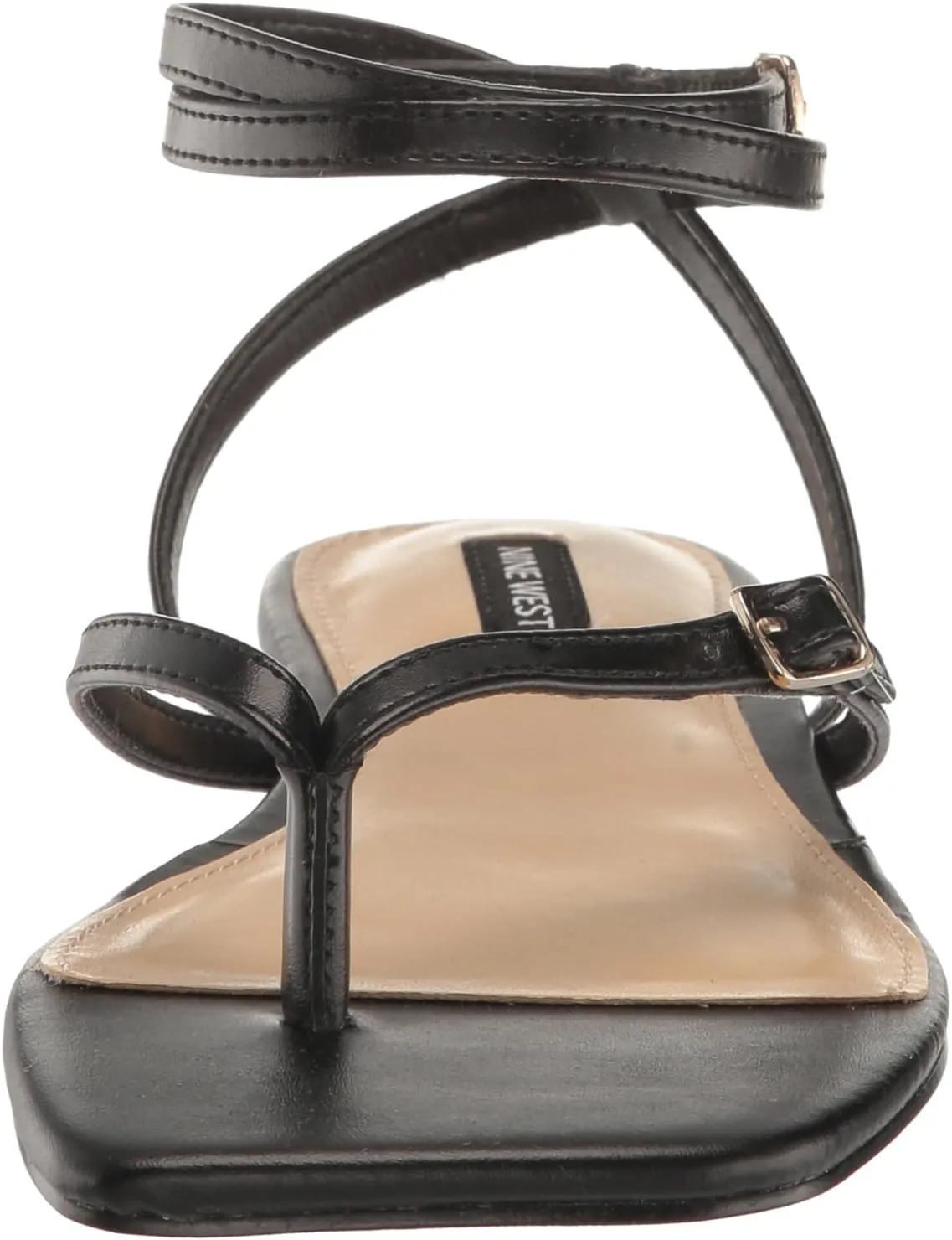 Nine West Women's Nelson Ankle Wrap Flat Sandal