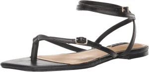 Nine West Women's Nelson Ankle Wrap Flat Sandal