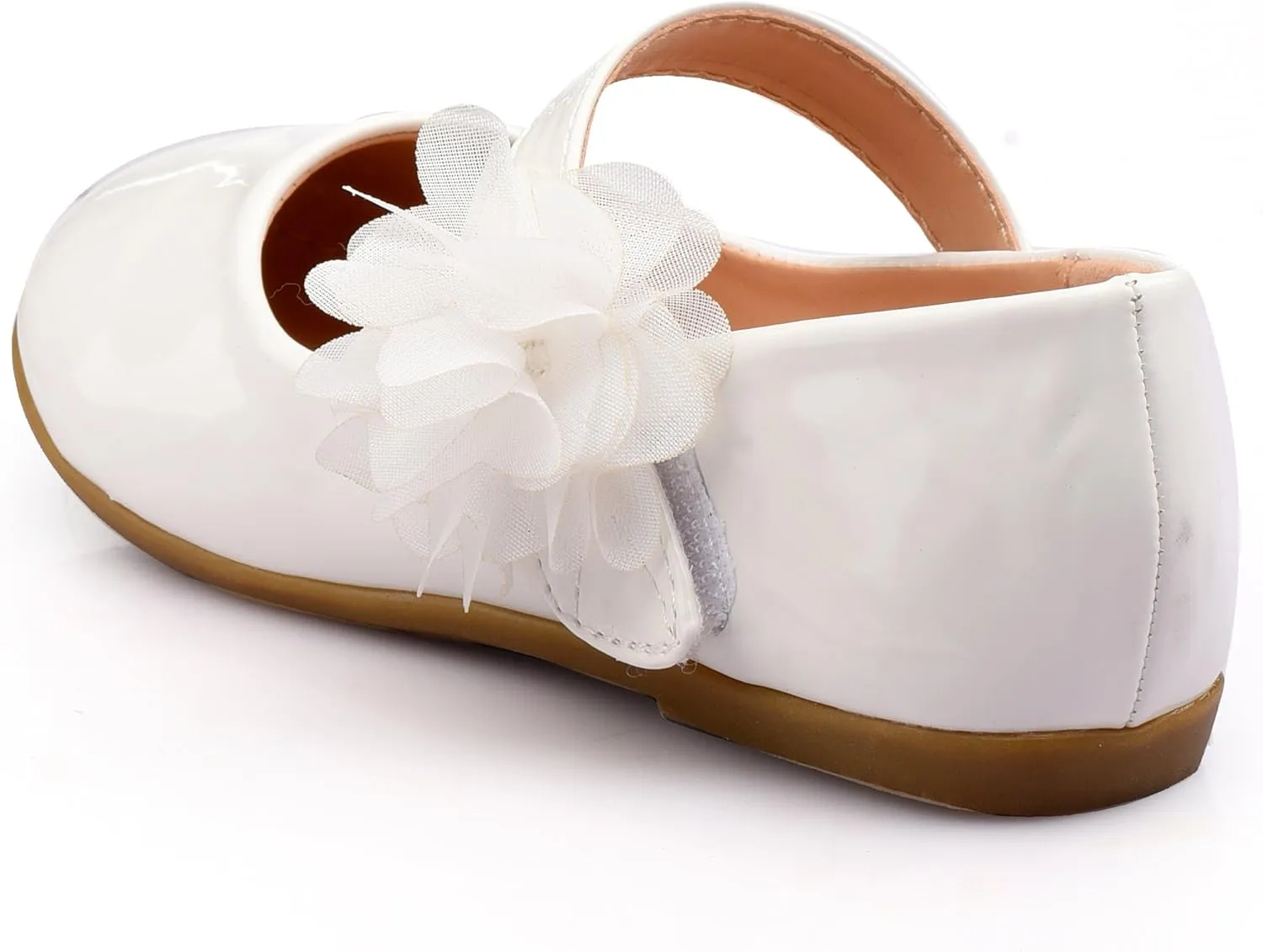 Nova Utopia Toddler Little Girls Dress Ballet Mary Jane Bow Flat Shoes