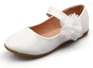 Nova Utopia Toddler Little Girls Dress Ballet Mary Jane Bow Flat Shoes