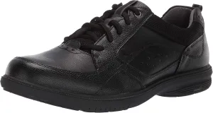 Nunn Bush mens Kore Moccasin Toe Lace Up Oxford Walking Shoe, Black, 10.5 US