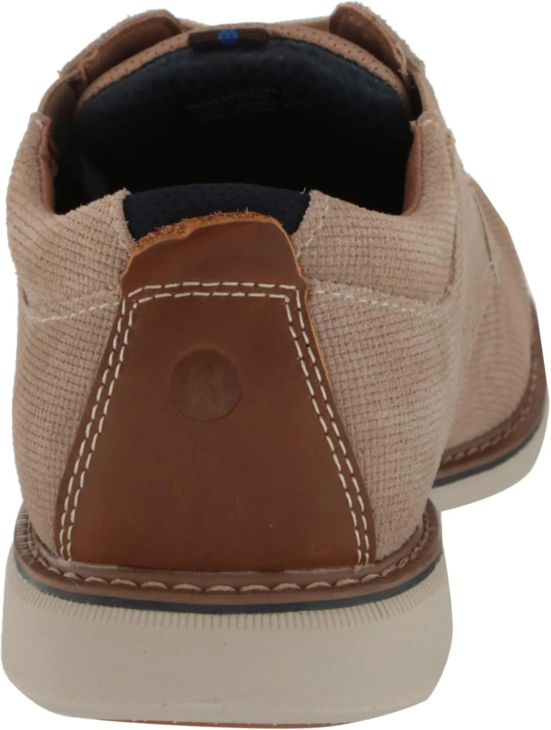 Nunn Bush Men's Otto Plain Toe Oxford Leather Lace Up with Lightweight Sole