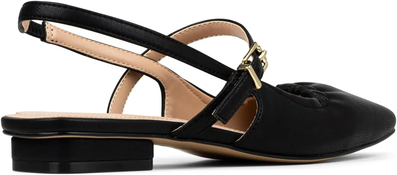 NYDJ Women's Skylie Mary Jane Flat
