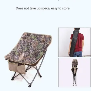 Outdoor Camping Table and Chairs Leisure Field Recliner Wood Grain Furniture Folding Fishing Chair Telescopic Table