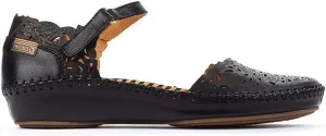 PIKOLINOS Women's Puerto Vallarta 655-0906 Mary Jane Flat, Black, 6.5-7