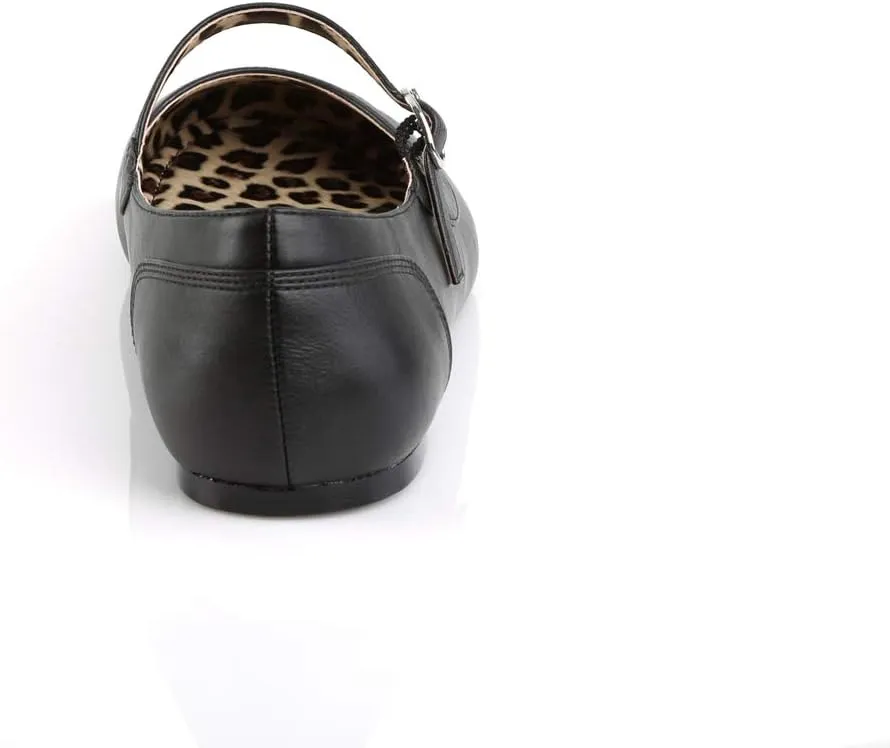 Pleaser Women's Anna02/b-Bpu Ballet Flat