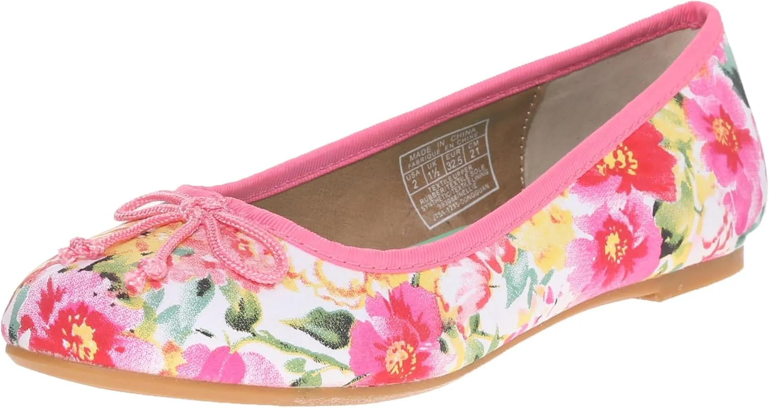 Polo Ralph Lauren Kids Unisex-Child Nellie Pink Floral Canvas-K