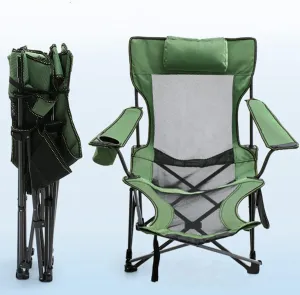 Recliner Chair,Outdoor Folding Portable Recliner Sitting Sunbathing Beach Chair Fishing Chair Leisure Chair Nap Chair, Weigh 150 Kg