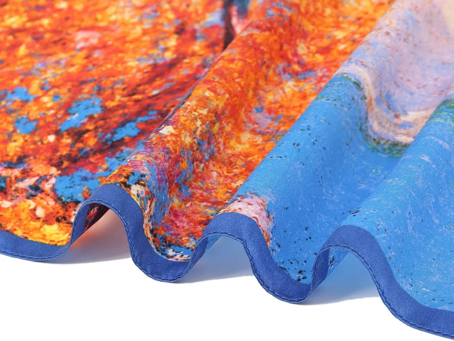 RIIQIICHY 100% Silk Scarf Head Scarf for Women Hair Scarf for Sleeping Hair Wrapping at Night Square Neck Scarves