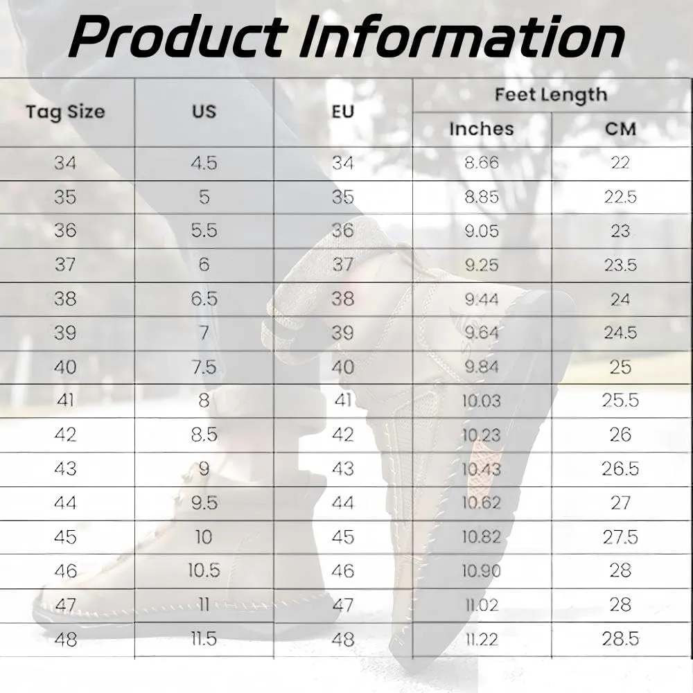 Sawbehind Men's Comfortable,Comfortable Handmade Leather Boots-Waterproof,Arch Support,handmade wide toe outdoor leather shoes