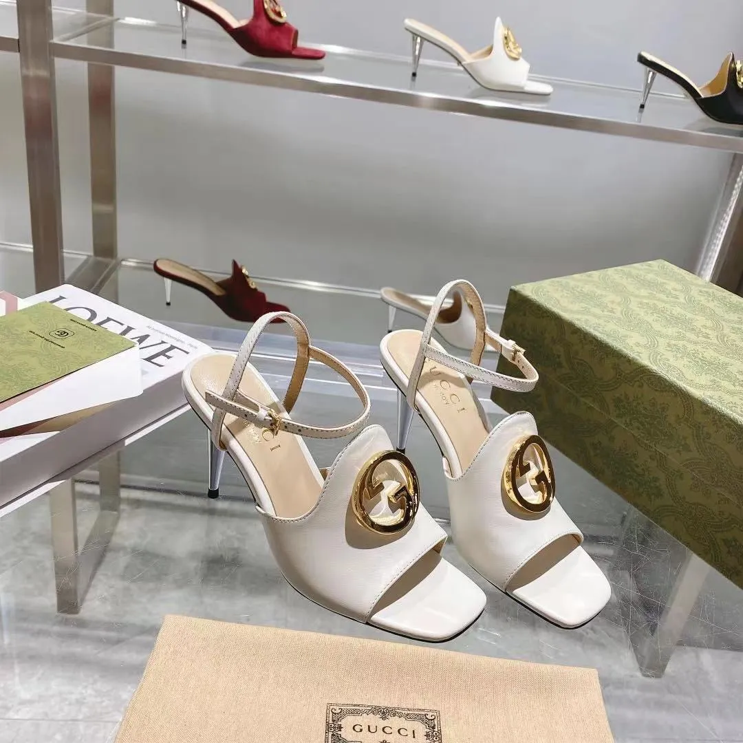 SE1079 Gucci Blondie Heeled Sandal / Size5-11