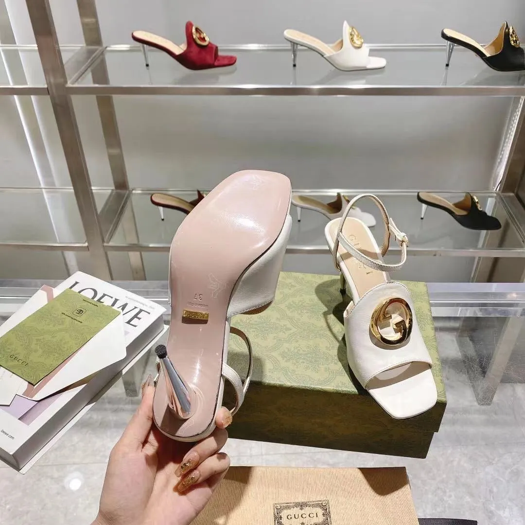 SE1079 Gucci Blondie Heeled Sandal / Size5-11