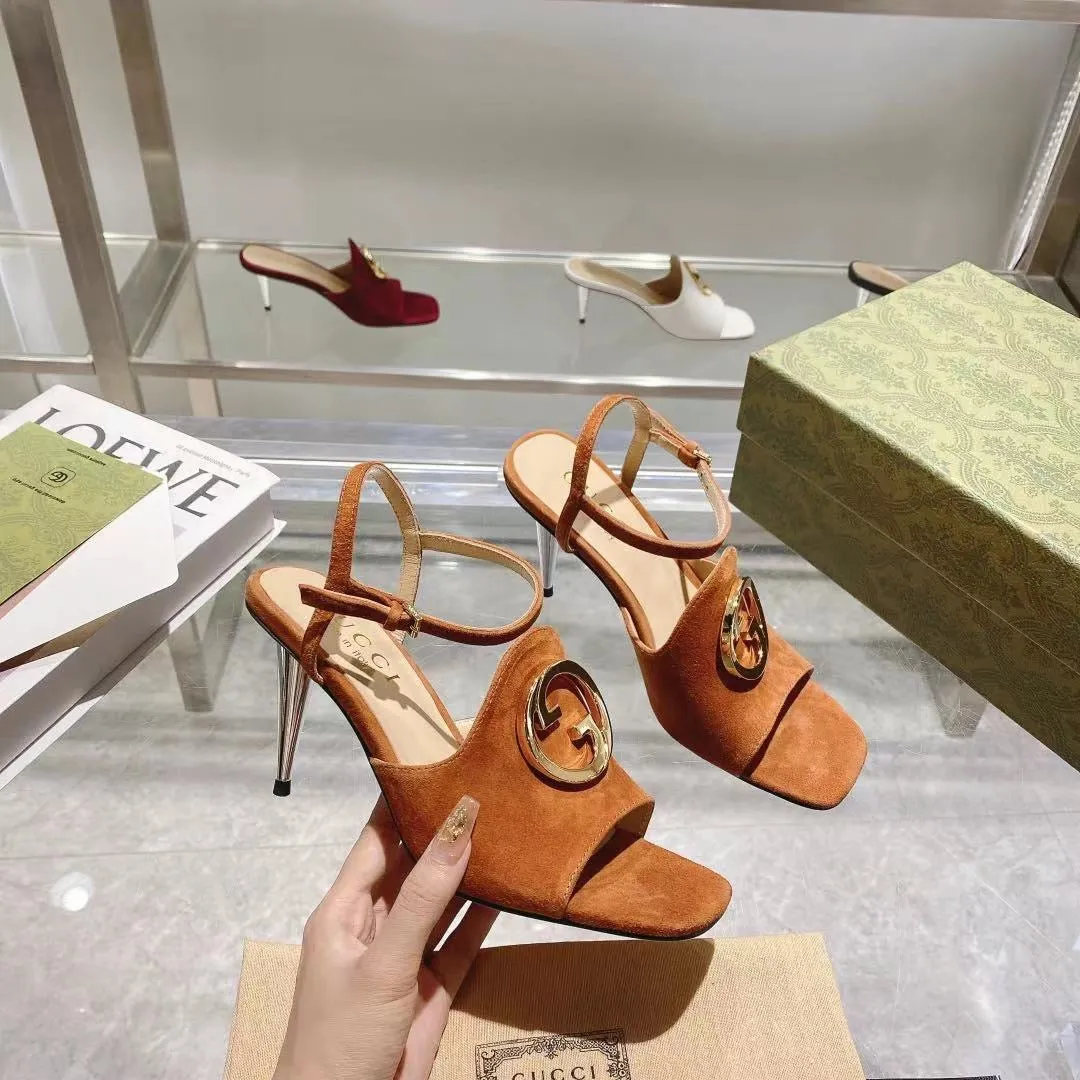 SE1079 Gucci Blondie Heeled Sandal / Size5-11