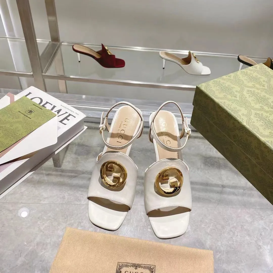 SE1079 Gucci Blondie Heeled Sandal / Size5-11