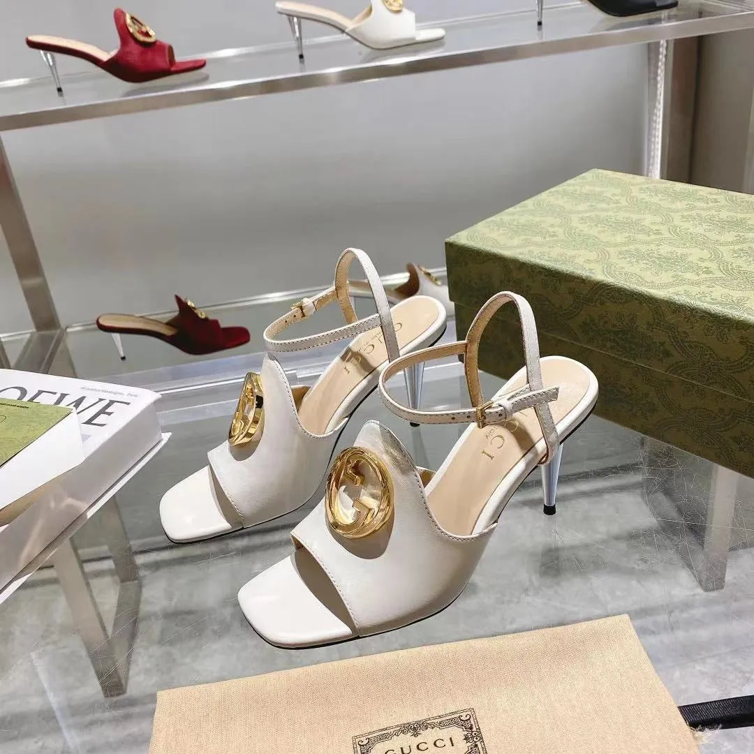SE1079 Gucci Blondie Heeled Sandal / Size5-11
