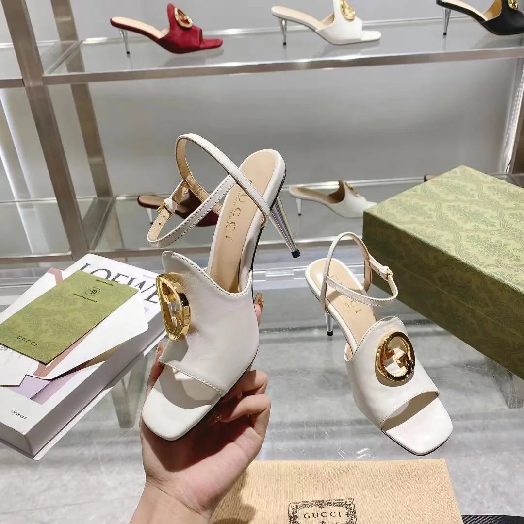 SE1079 Gucci Blondie Heeled Sandal / Size5-11