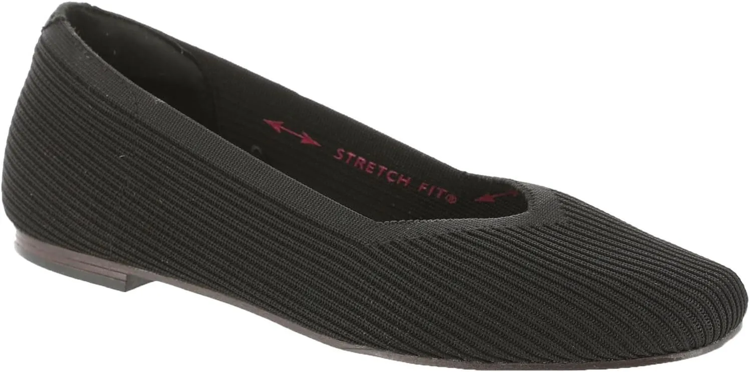 Skechers Women's Cleo Square-Blissful Soul Ballet Flat