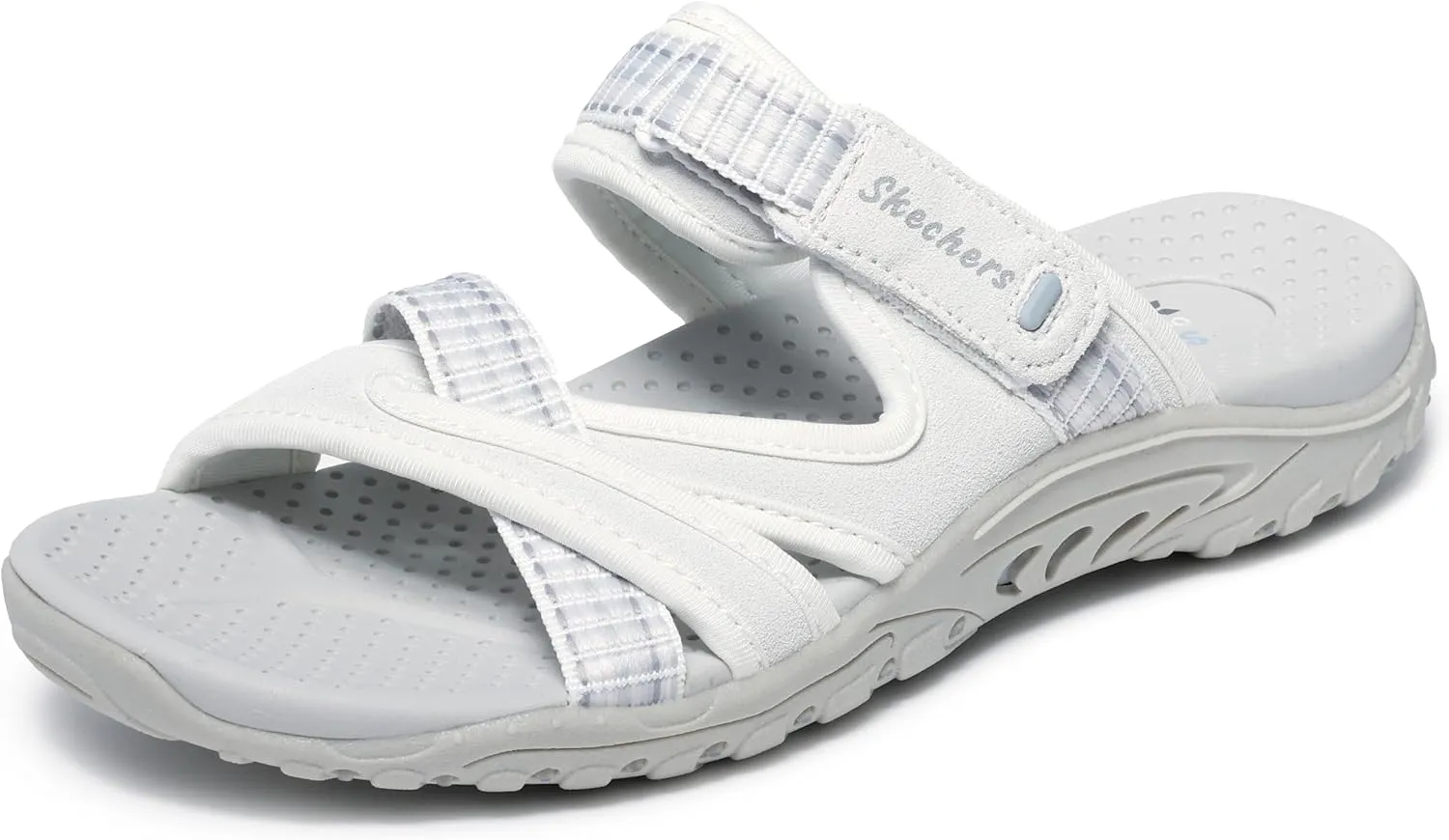 Skechers Women's Reggae-Color-Full Slide Sandal