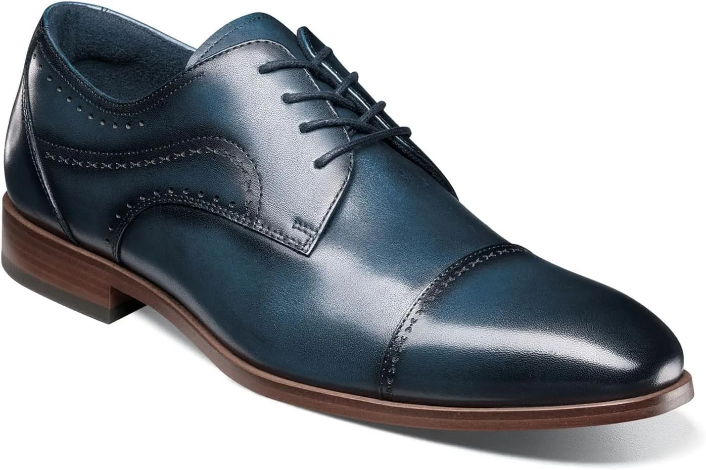 Stacy Adams Men's Bryant Cap Toe Lace Up Oxford