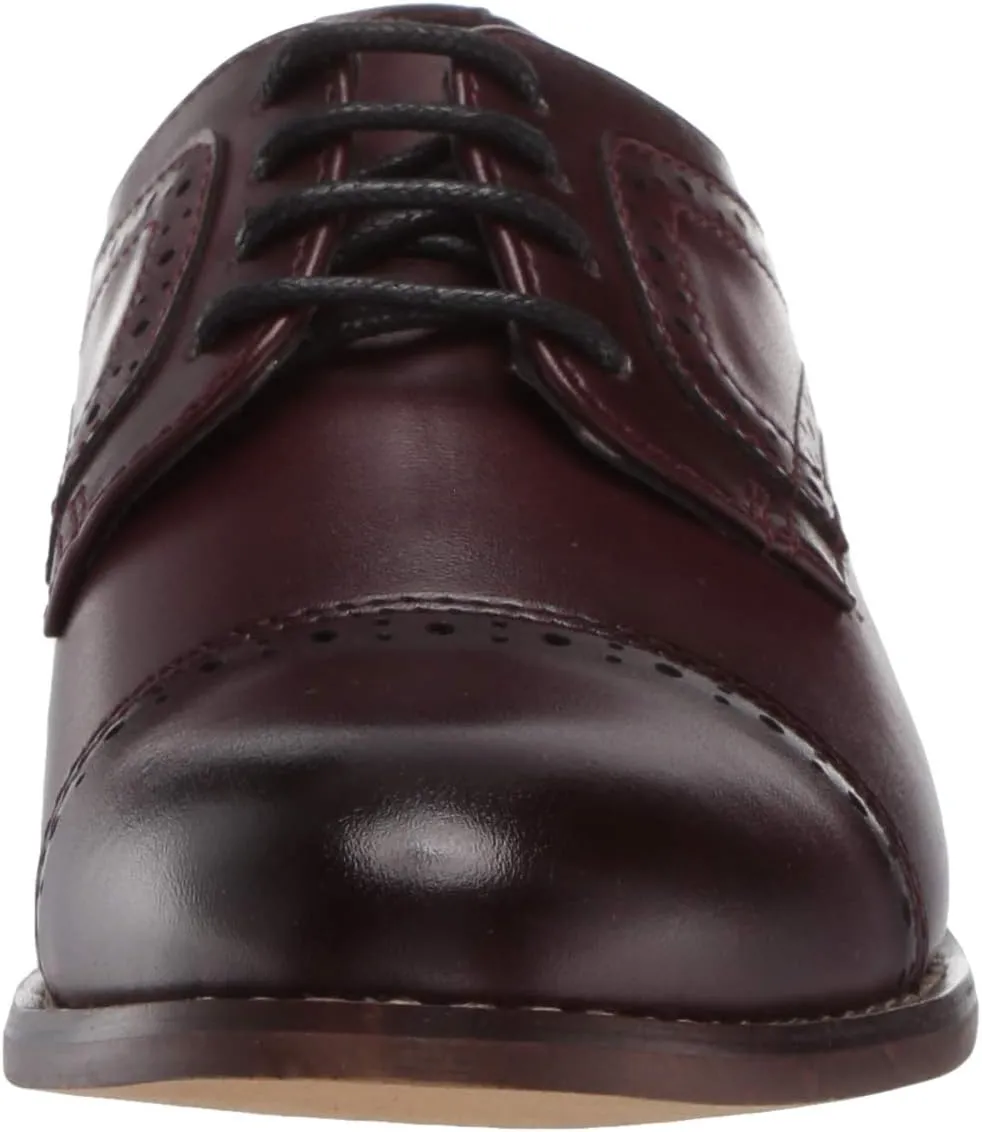 STACY ADAMS Unisex-Child Dickinson Cap-Toe Oxford