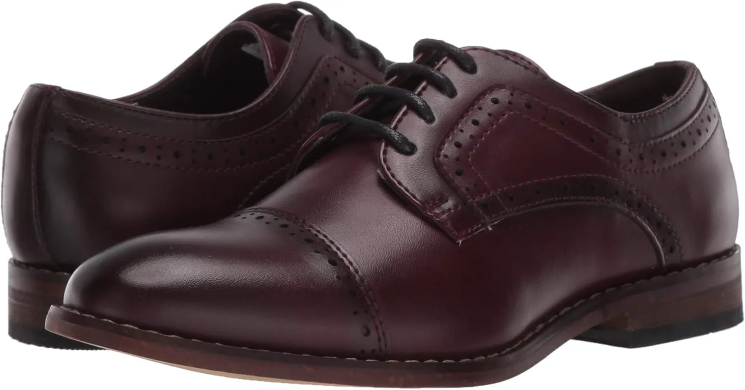 STACY ADAMS Unisex-Child Dickinson Cap-Toe Oxford
