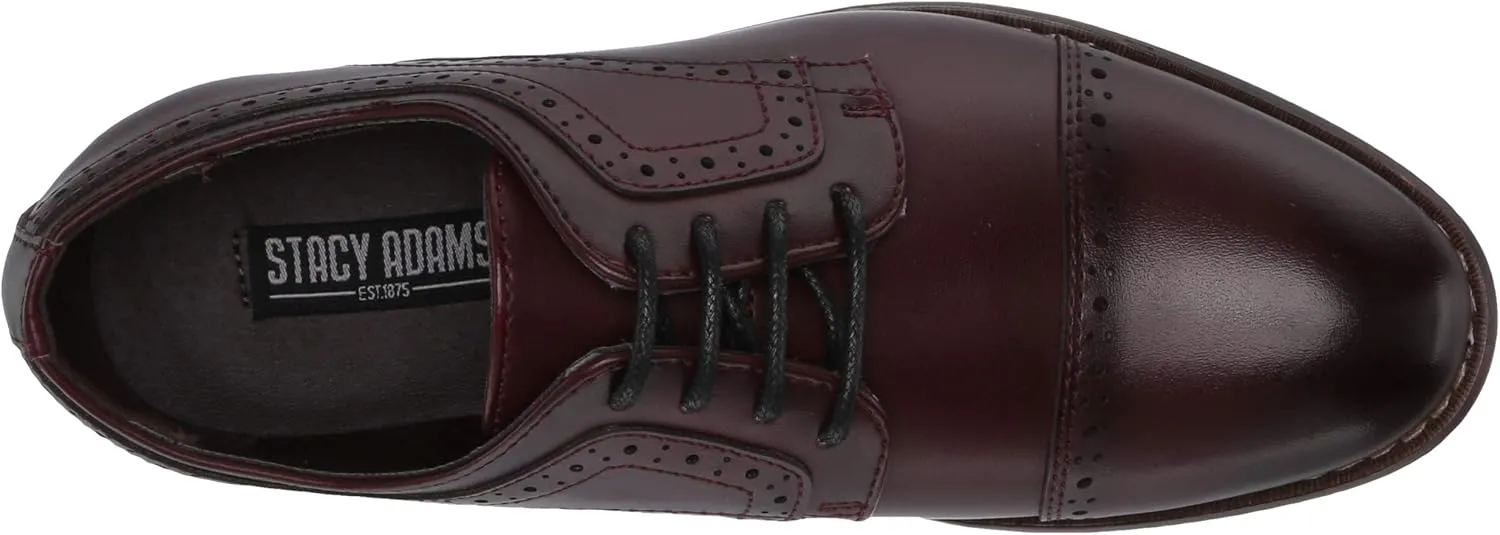 STACY ADAMS Unisex-Child Dickinson Cap-Toe Oxford