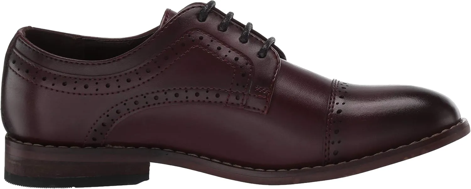 STACY ADAMS Unisex-Child Dickinson Cap-Toe Oxford