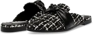 Steve Madden Chart Mules for Women - Leather Upper - Textile & Synthetic Lining - Synthetic Footbed