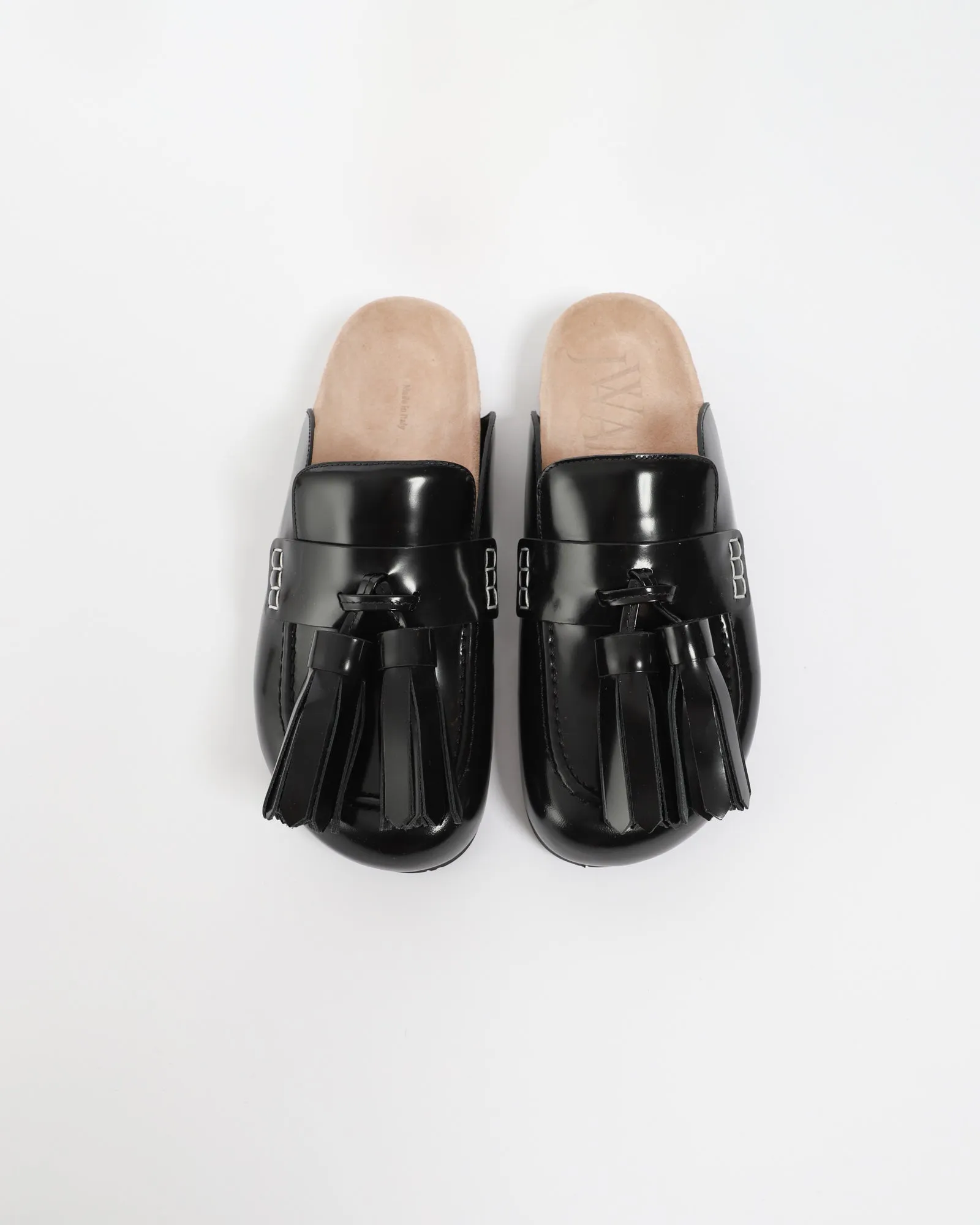 Tassel Loafer Mules