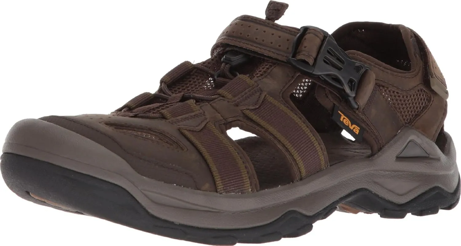 Teva Mens M Omnium 2 Leather Fisherman Sandal