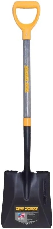 The Ames Companies, Inc 2586000 True Temper D-Grip Transfer Shovel with Wood Handle
