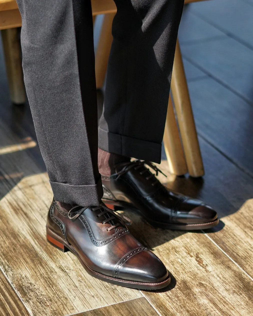 The Ashford Cap Toe Oxford
