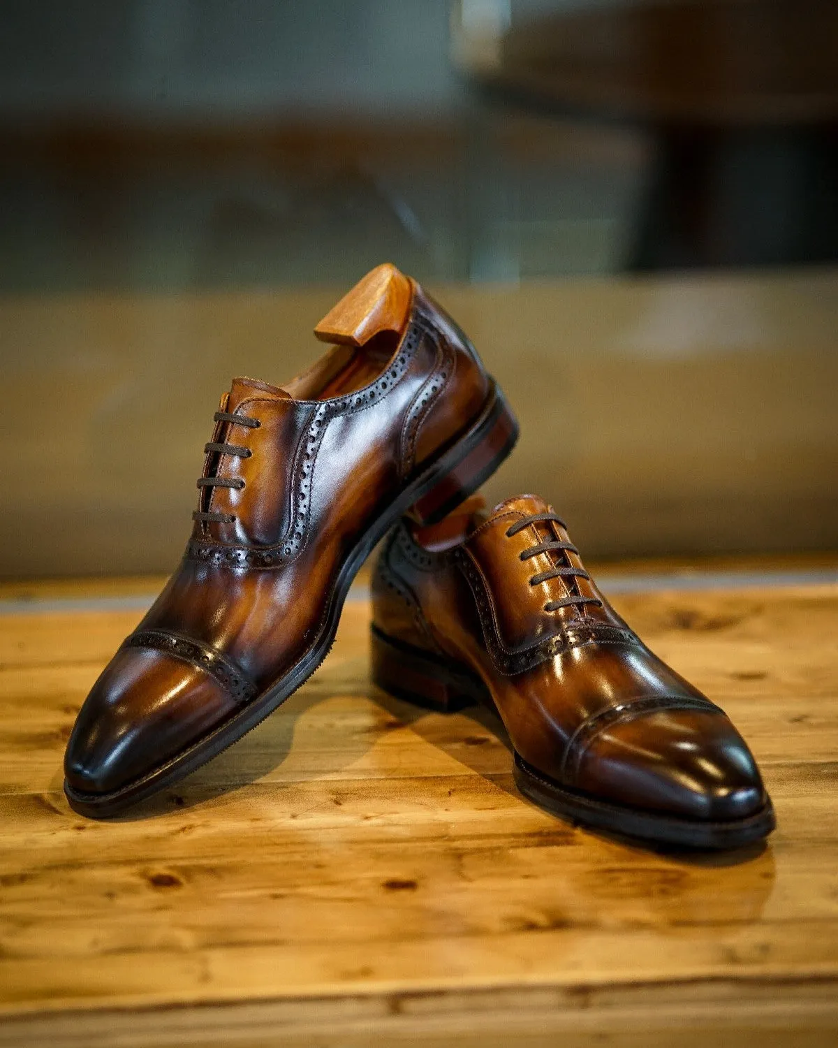 The Ashford Cap Toe Oxford