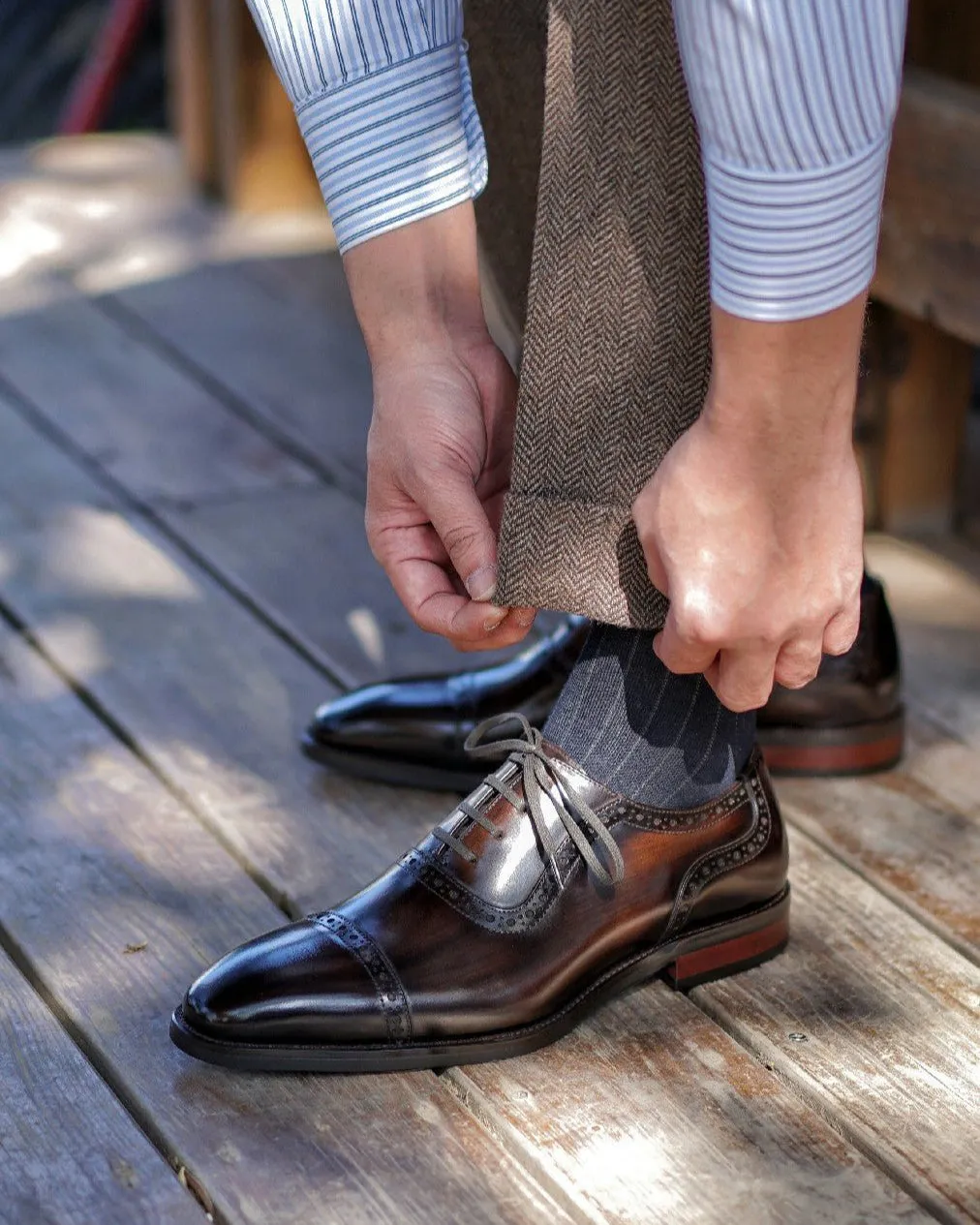 The Ashford Cap Toe Oxford
