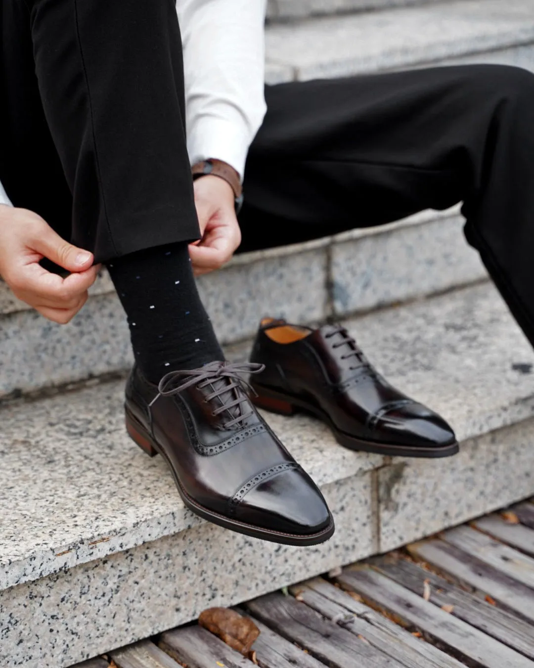 The Ashford Cap Toe Oxford