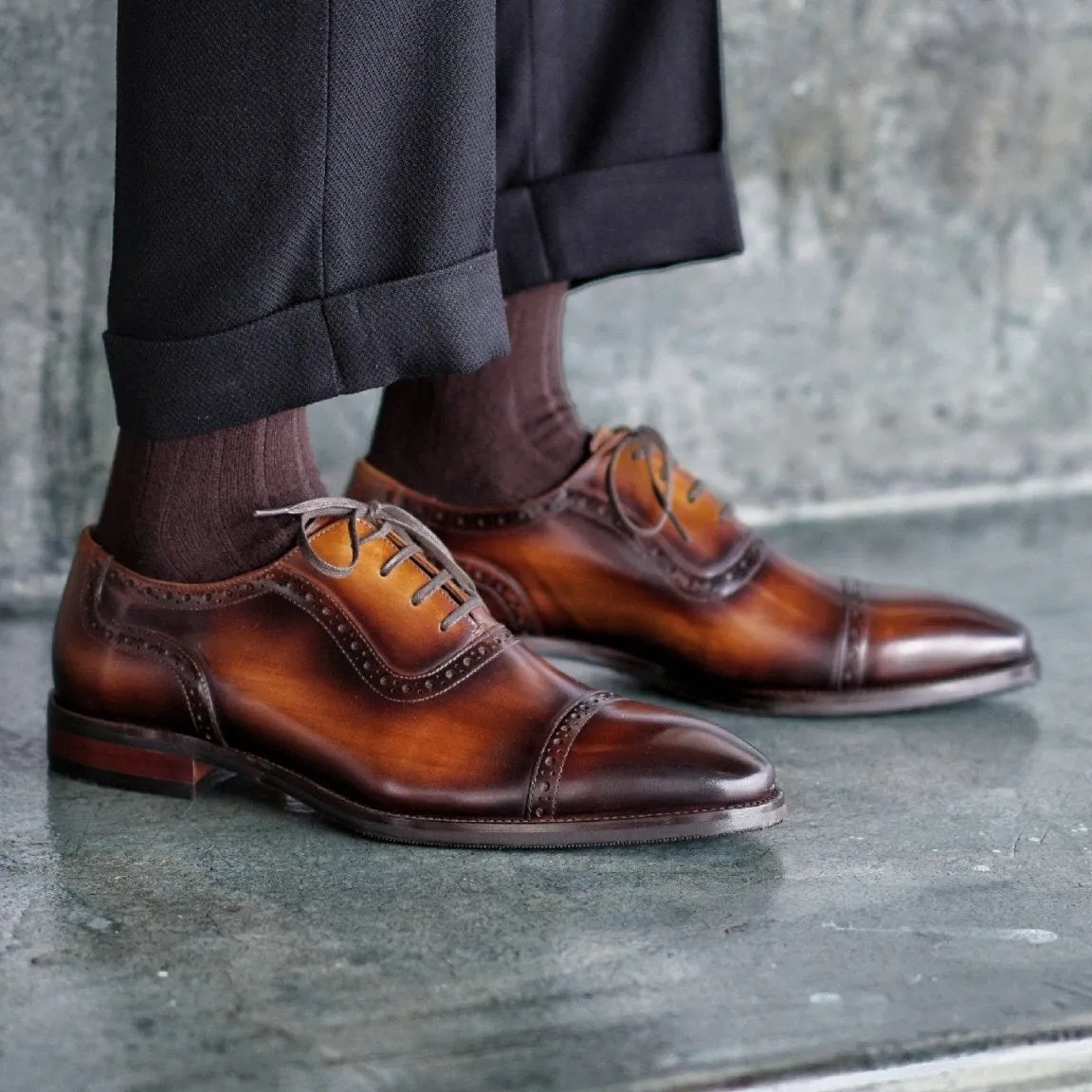 The Ashford Cap Toe Oxford
