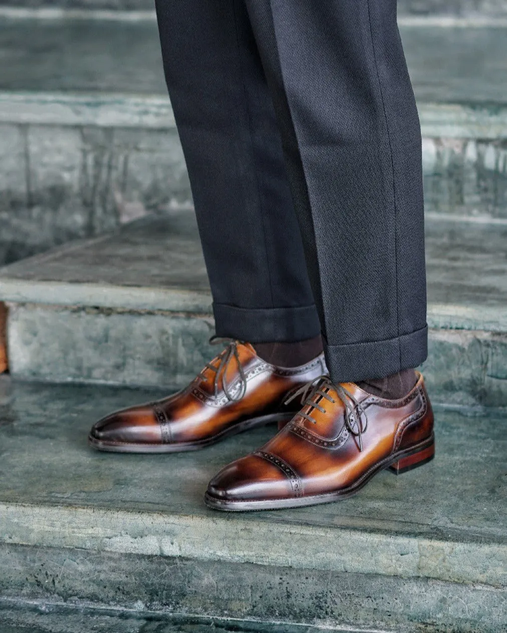 The Ashford Cap Toe Oxford