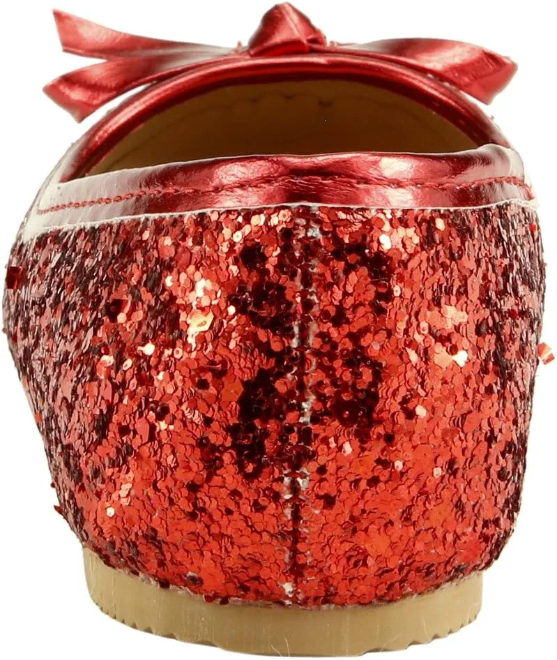 The Doll Maker Glitter Ballet Flat