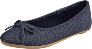 Toddler Girls FAE String Tie Slip-On Ballet Flat
