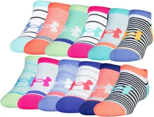Under Armour UA Essential Mix Masters No Show – 6-Pack YLG Assorted