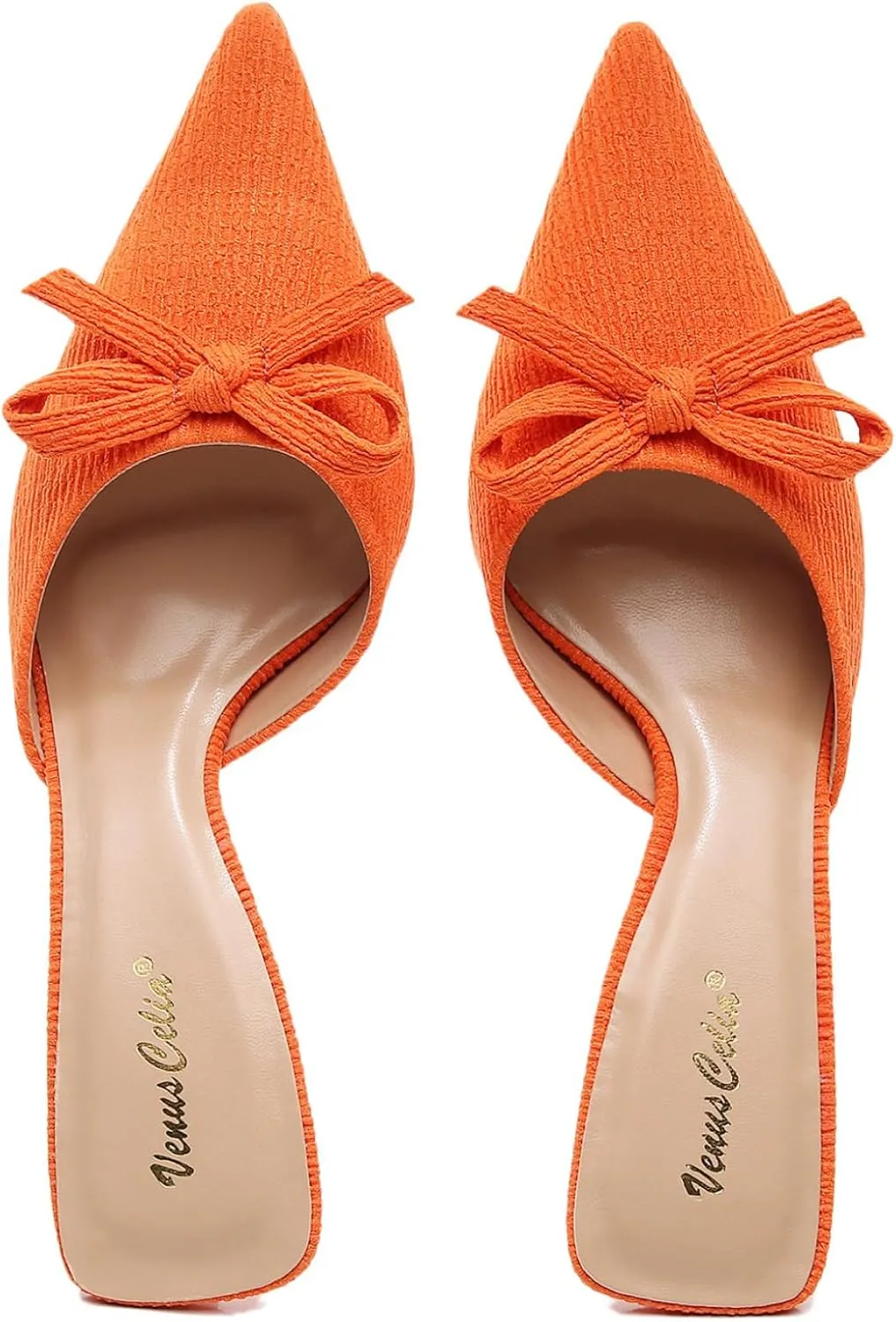 VenusCelia Women's Summer-Time Dress Pump Heeled Sandal