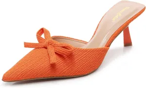 VenusCelia Women's Summer-Time Dress Pump Heeled Sandal