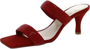 Vince Camuto Women's Aslee Square Toe Dress Sandal Heeled